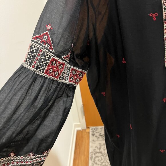 Johnny Was Blue and Pink Mini Dress - Picture 7 of 10